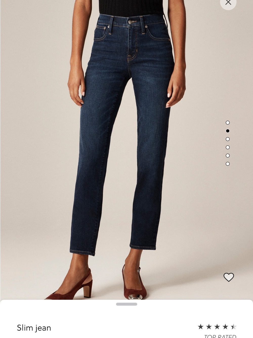 J crew slim jean 26